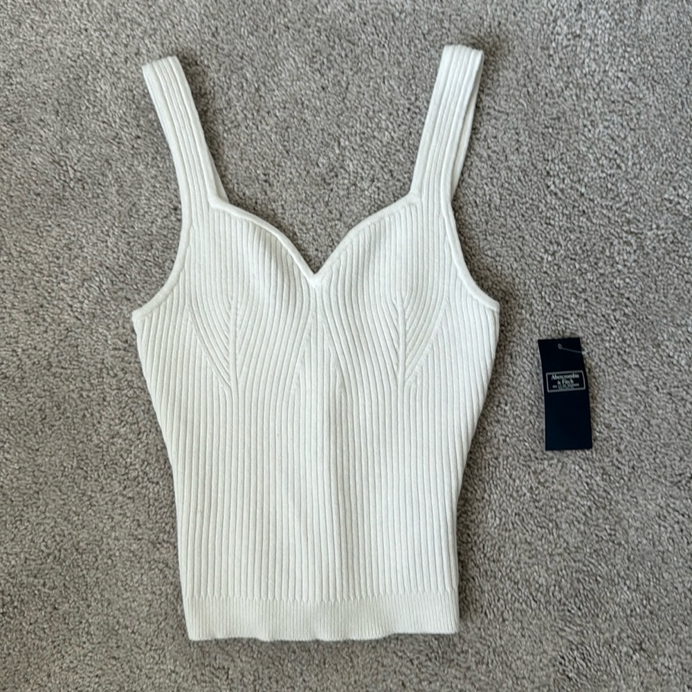Abercrombie & Fitch white cami
